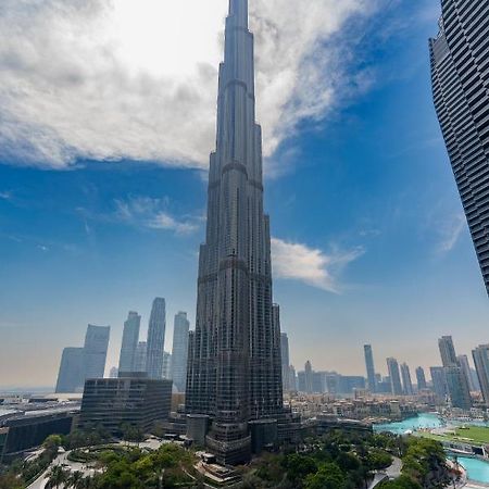 Prestige Living 1Br With Full Burj Khalifa View By Auberge Dubái Exterior foto