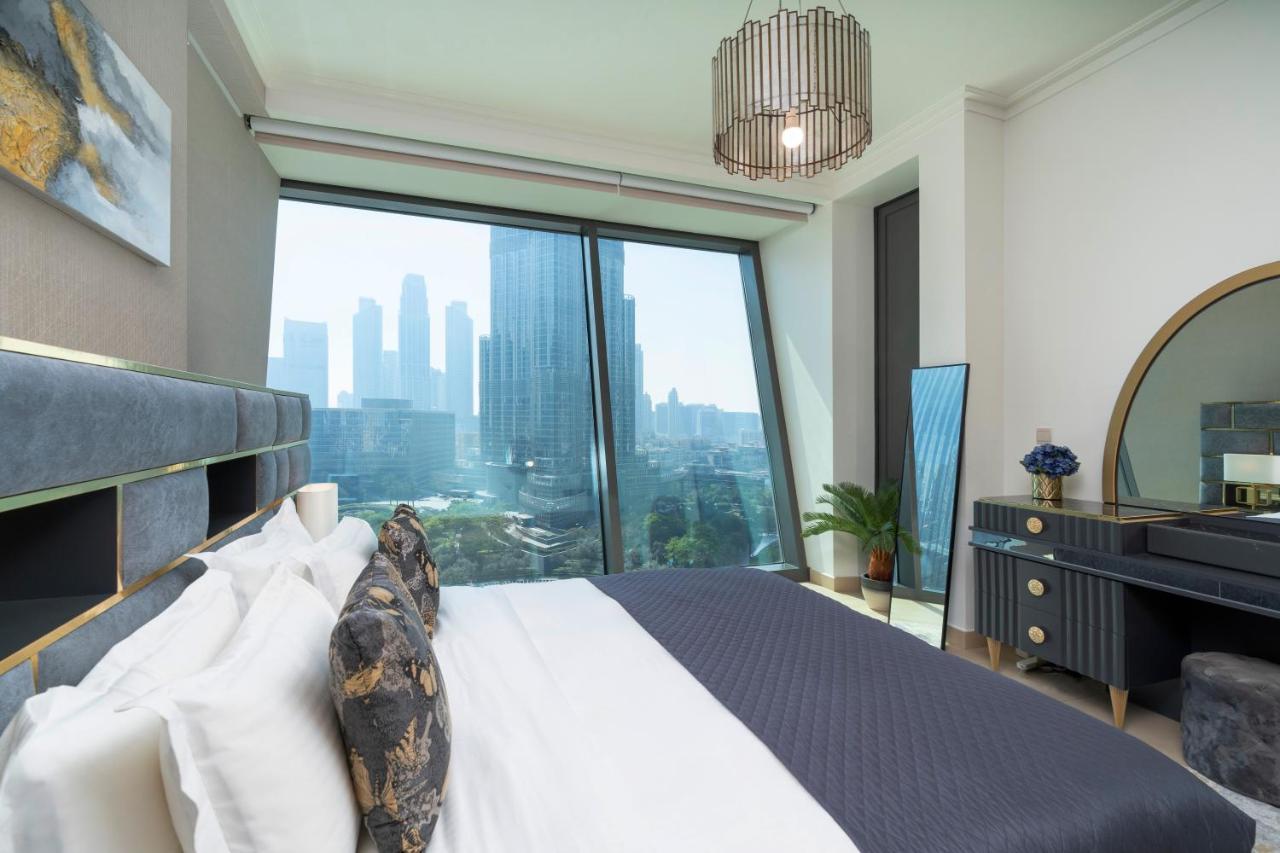 Prestige Living 1Br With Full Burj Khalifa View By Auberge Dubái Exterior foto