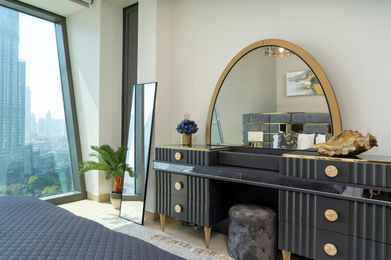 Prestige Living 1Br With Full Burj Khalifa View By Auberge Dubái Exterior foto