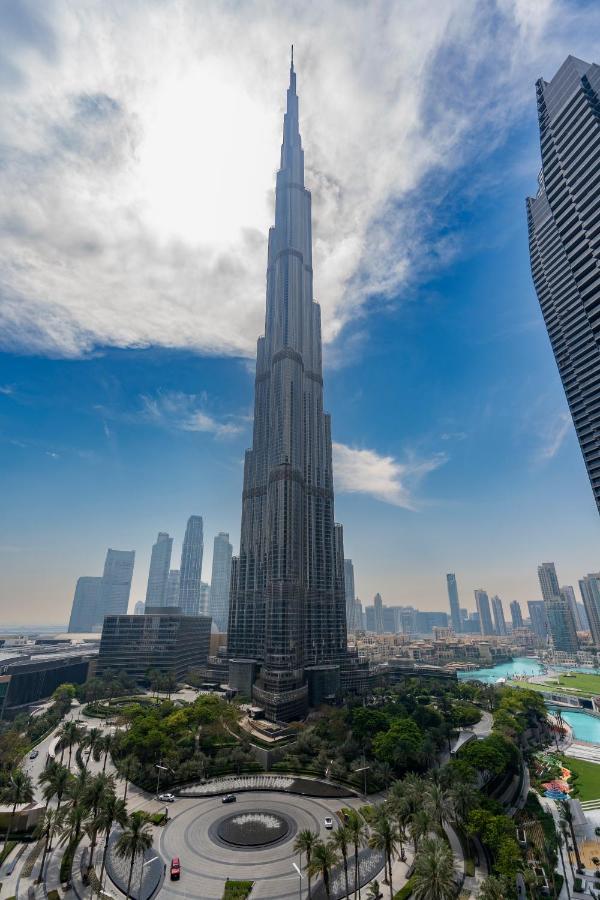 Prestige Living 1Br With Full Burj Khalifa View By Auberge Dubái Exterior foto