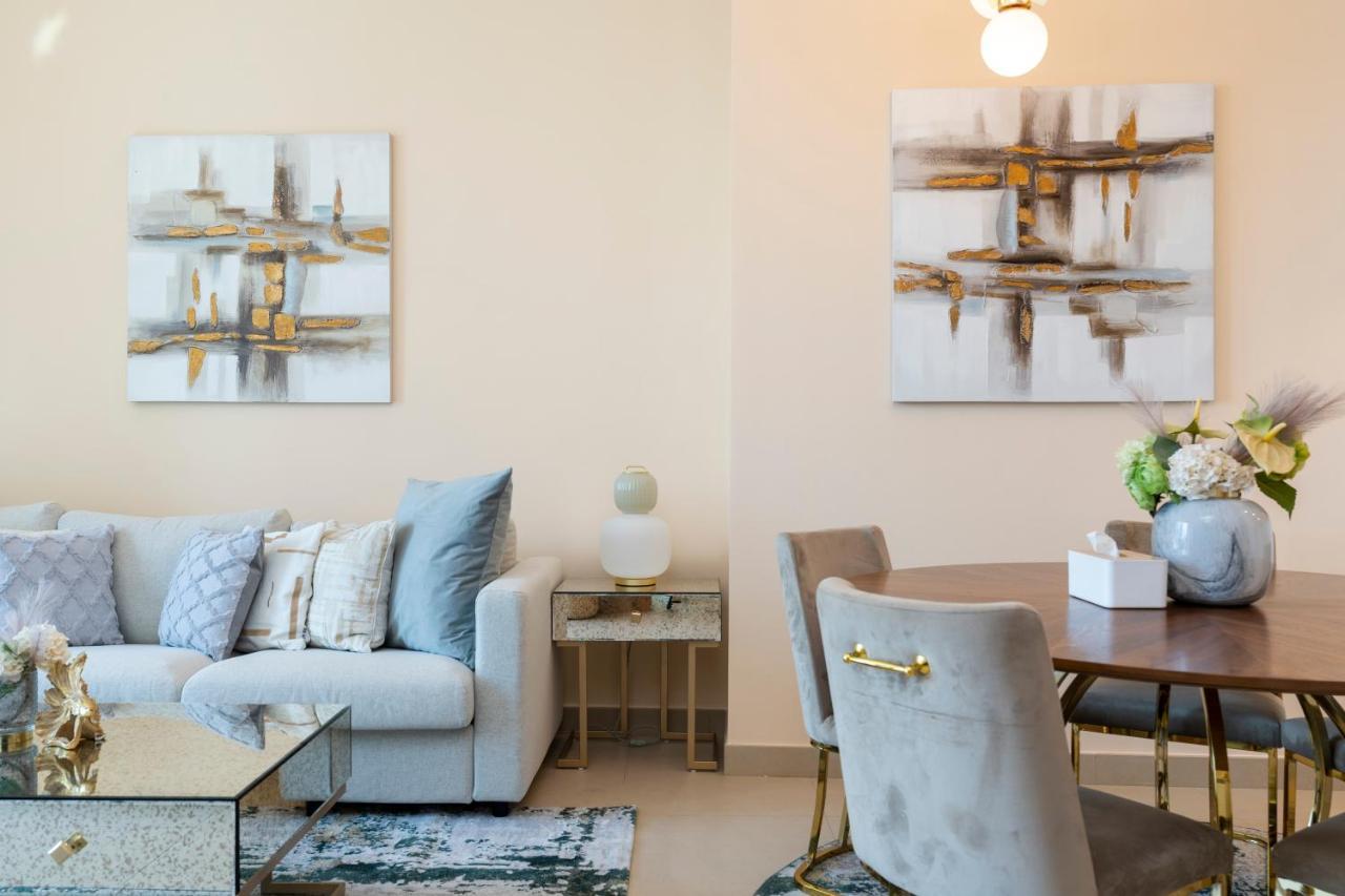 Prestige Living 1Br With Full Burj Khalifa View By Auberge Dubái Exterior foto