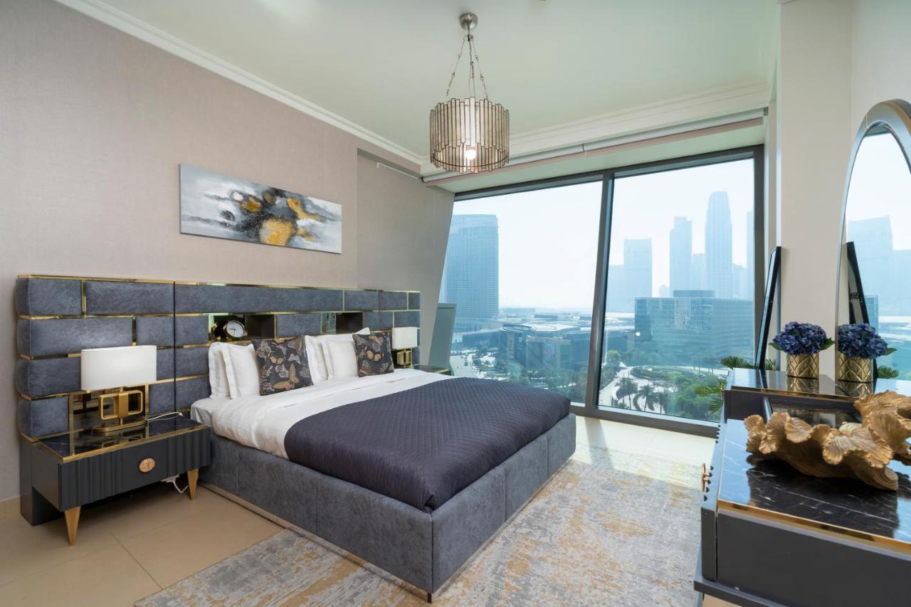 Prestige Living 1Br With Full Burj Khalifa View By Auberge Dubái Exterior foto