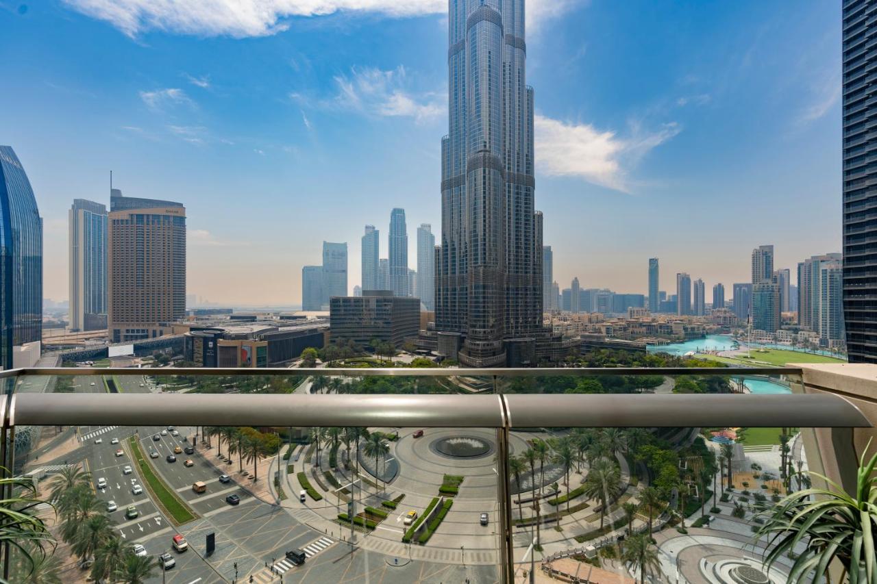 Prestige Living 1Br With Full Burj Khalifa View By Auberge Dubái Exterior foto