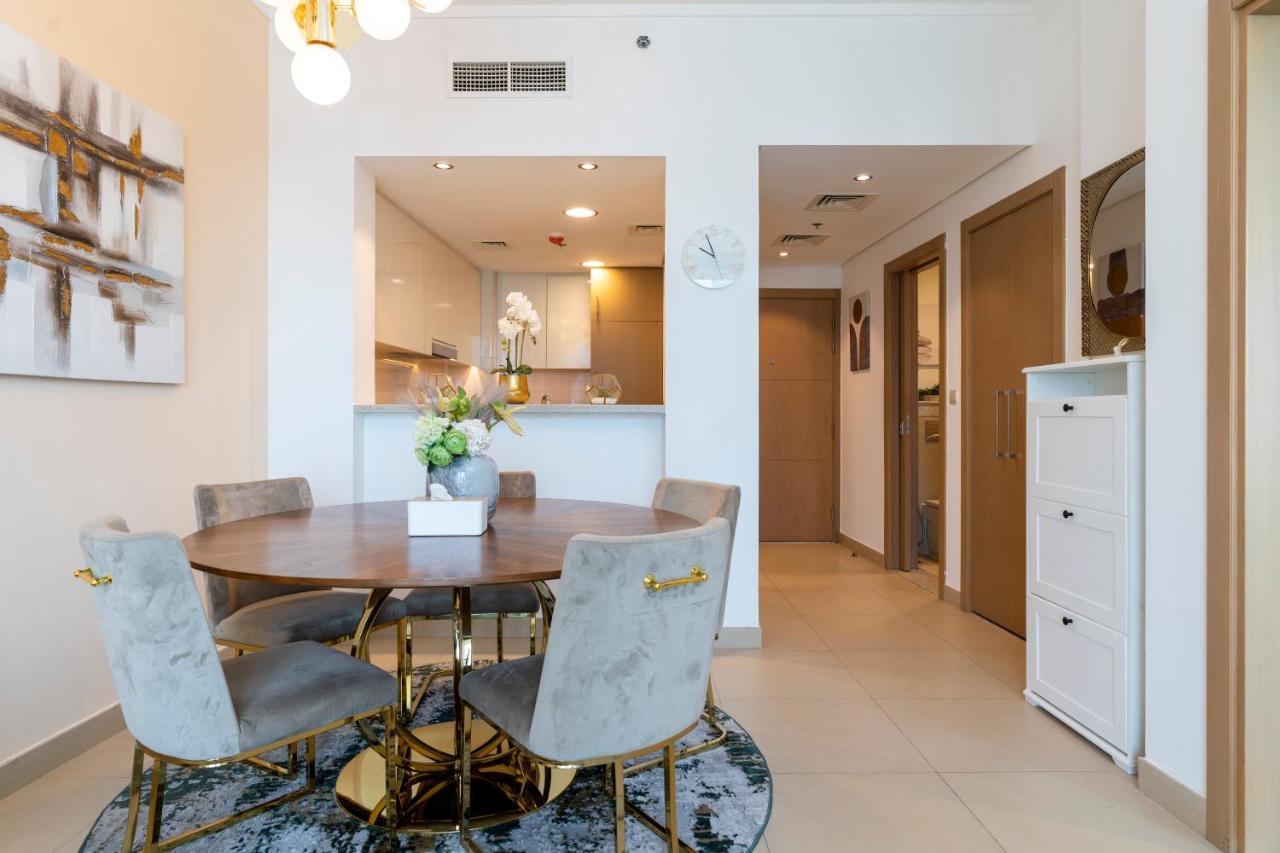 Prestige Living 1Br With Full Burj Khalifa View By Auberge Dubái Exterior foto